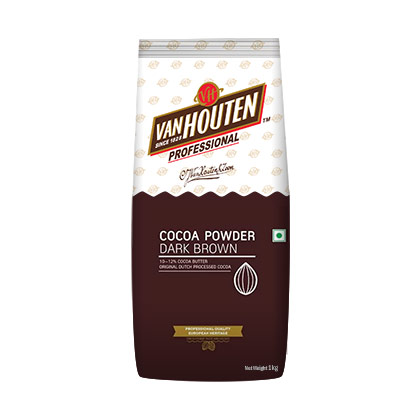 Vanhouten Dark Brown Cocoa Powder