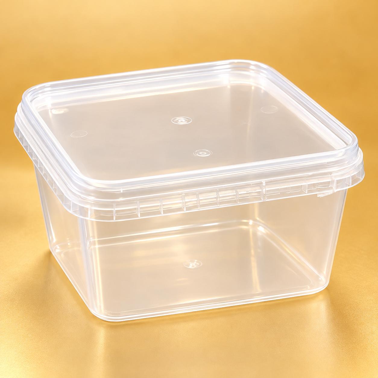 AIRTIGHT TEMPER LOCK CONTAINER 1000 SQUARE