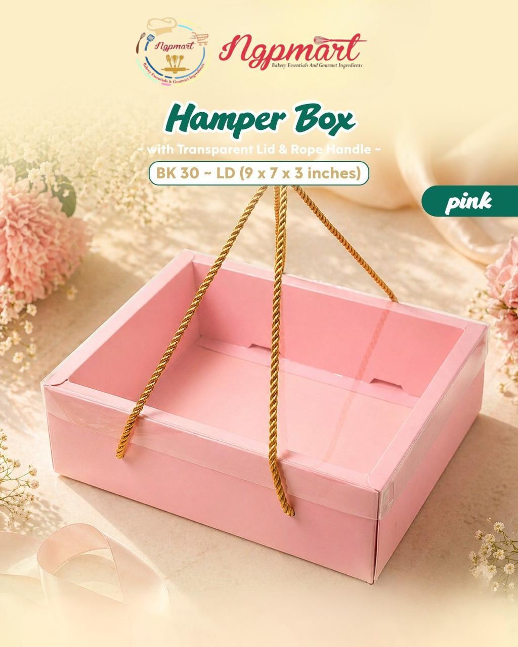 BK30 7x9x3 INCHES PINK