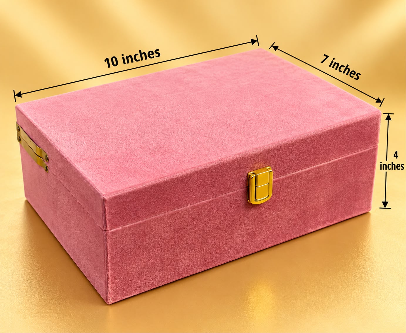 SEUDE TRUNK HAMPER BOX CORAL